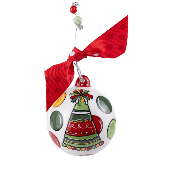 Party Hat Happy Birthday Jesus Ornament
