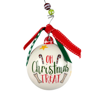 Oh Christmas Treat Dog Ornament