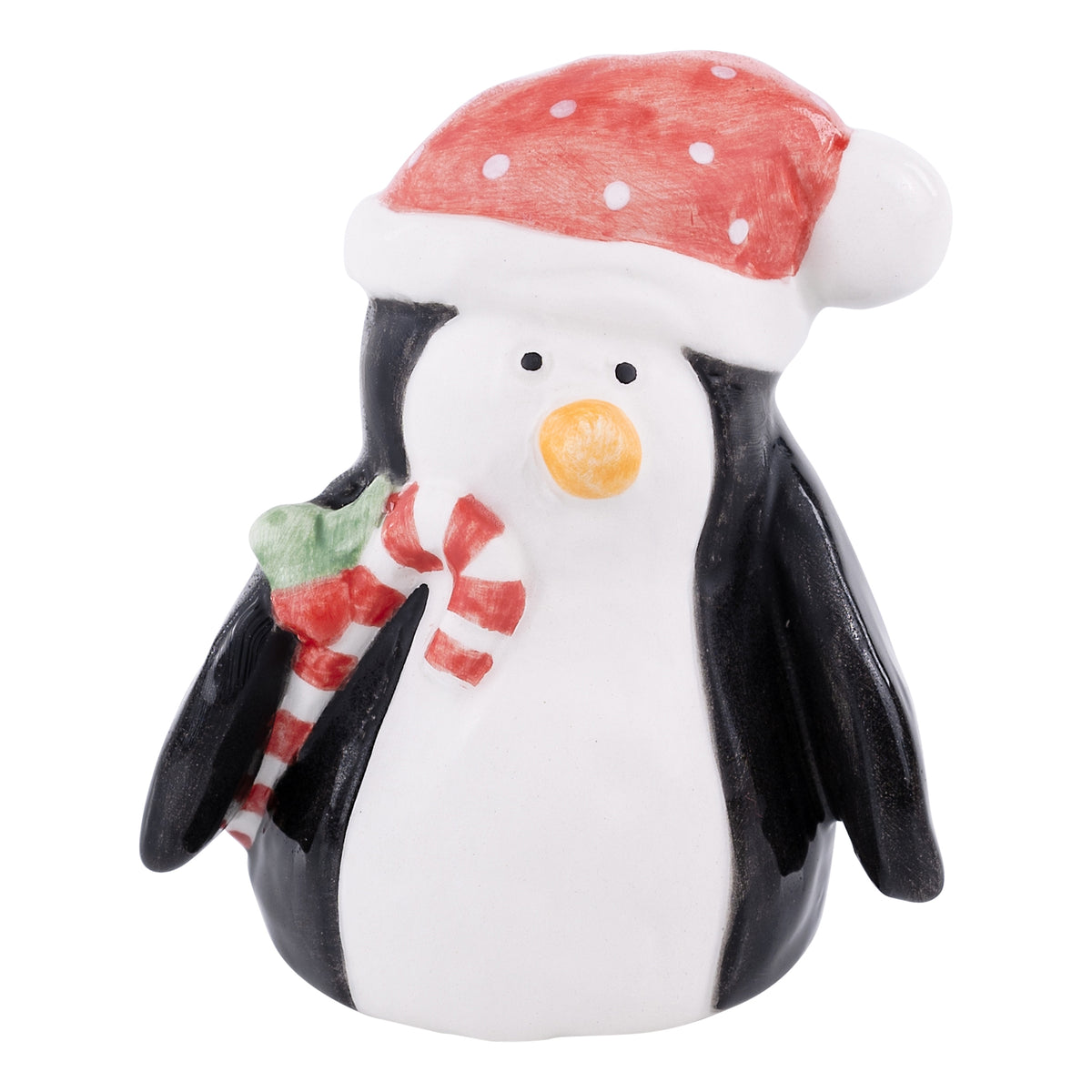 Penguin Candy Cane Charcuterie Board Topper