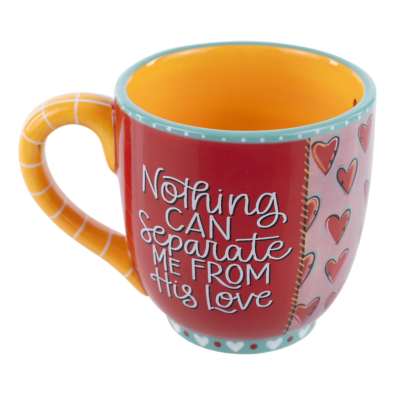 Coffret De 2 Mugs Love You By The Bright Side - Cœur Multicolore - Neuf En Porcelaine
