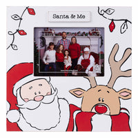 Santa & Reindeer Frame