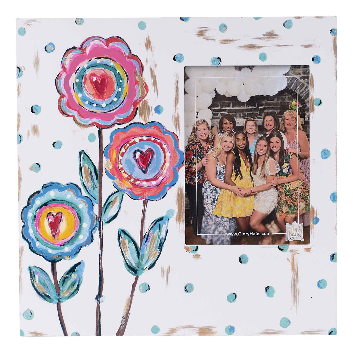 Blooming Flowers Frame