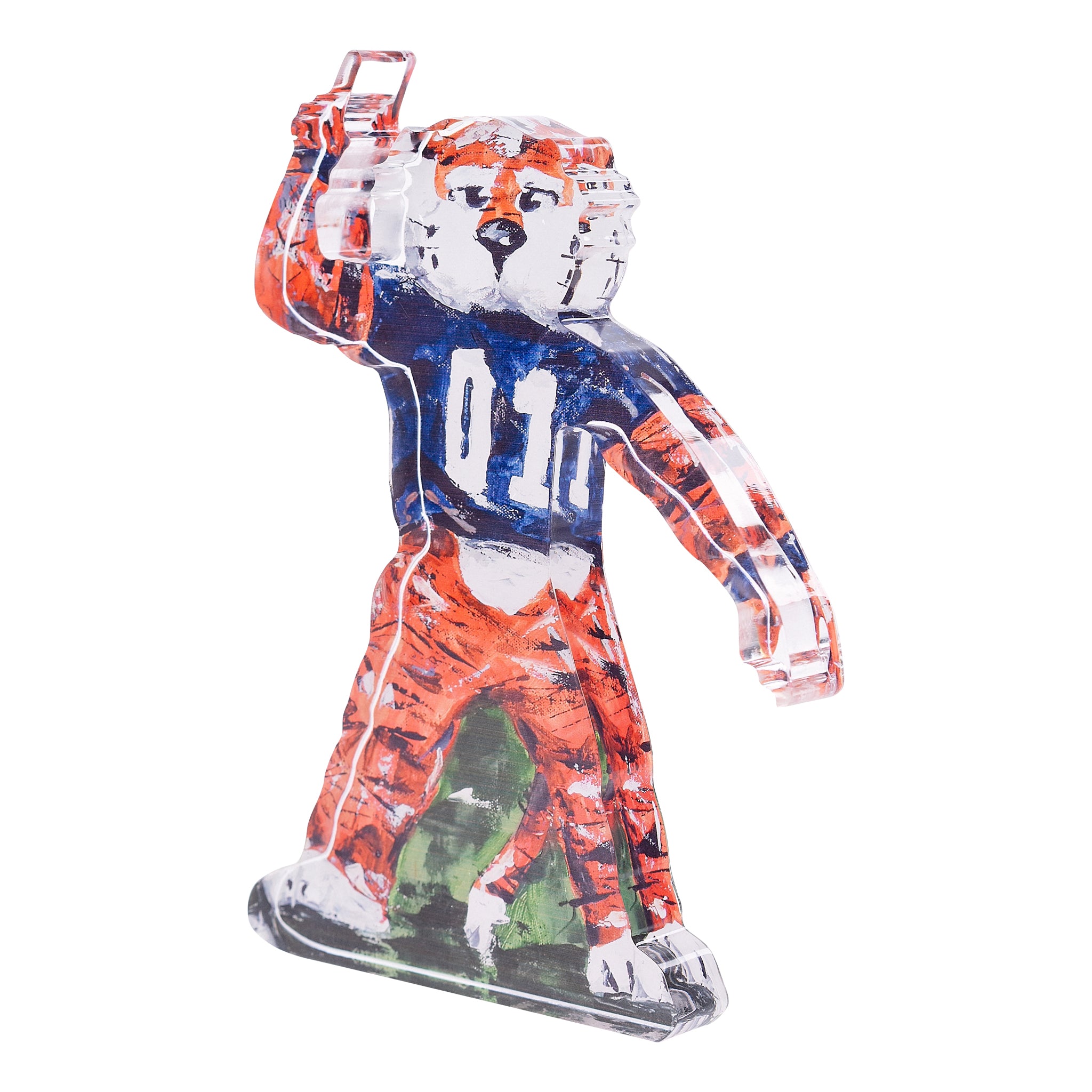 Jehulove 激レアAUBURN SPORTSWEARブロックバスター Showcase Your Tiger Pride with the Adorable Aubie Acrylic Block