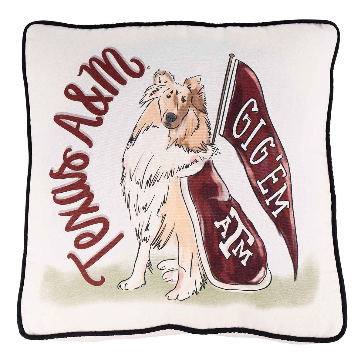 Texas A&M Mascot PIllow