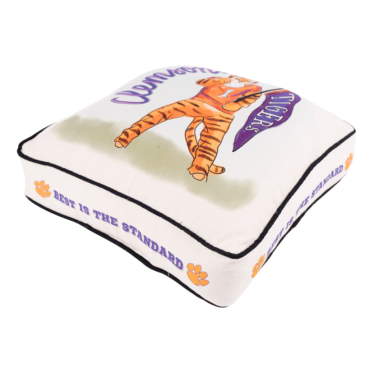 Clemson Mascot Pillow
