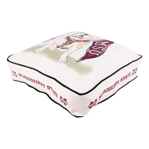 Mississippi State Mascot Pillow