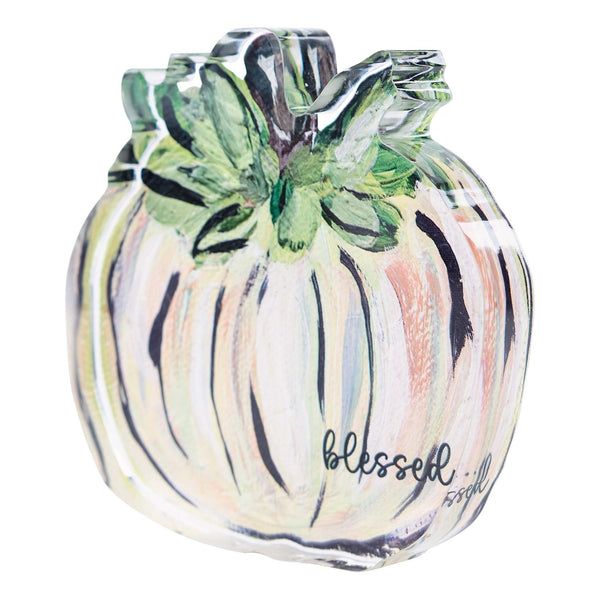 Heirloom Green Pumpkin Acrylic Stand