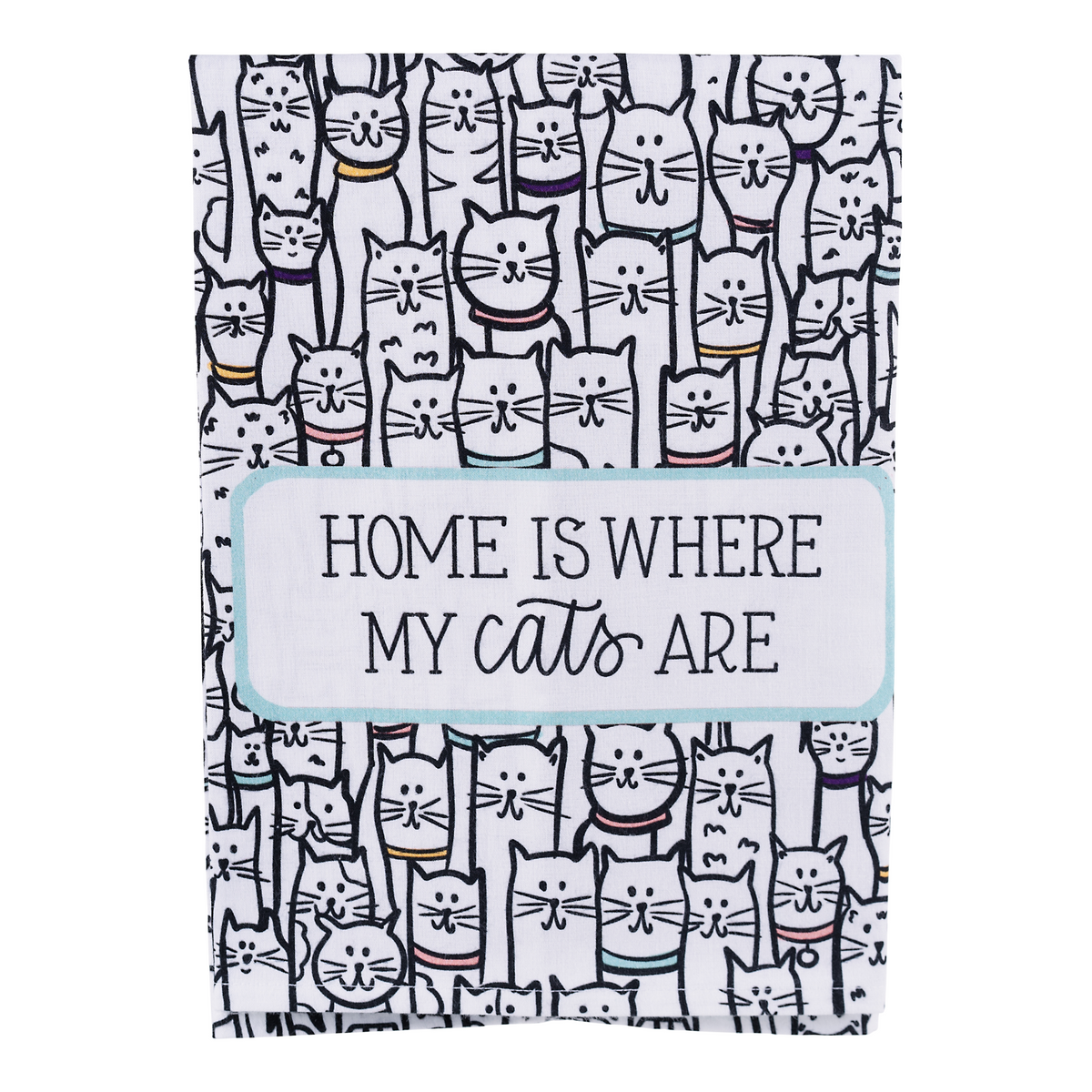 Lots of Cats Tea Towel