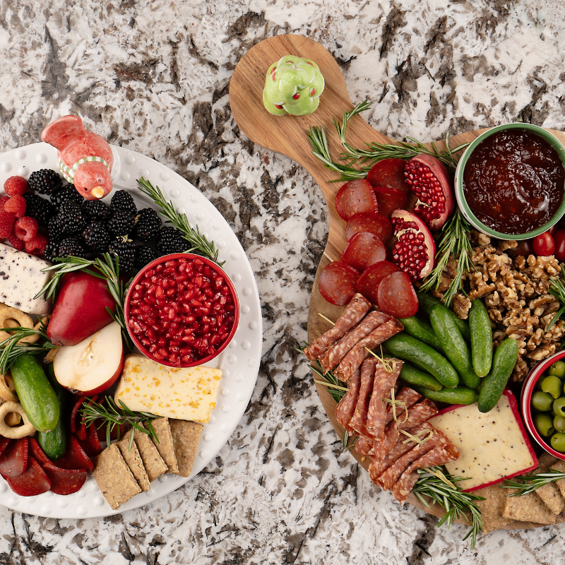 charcuterie serveware pieces