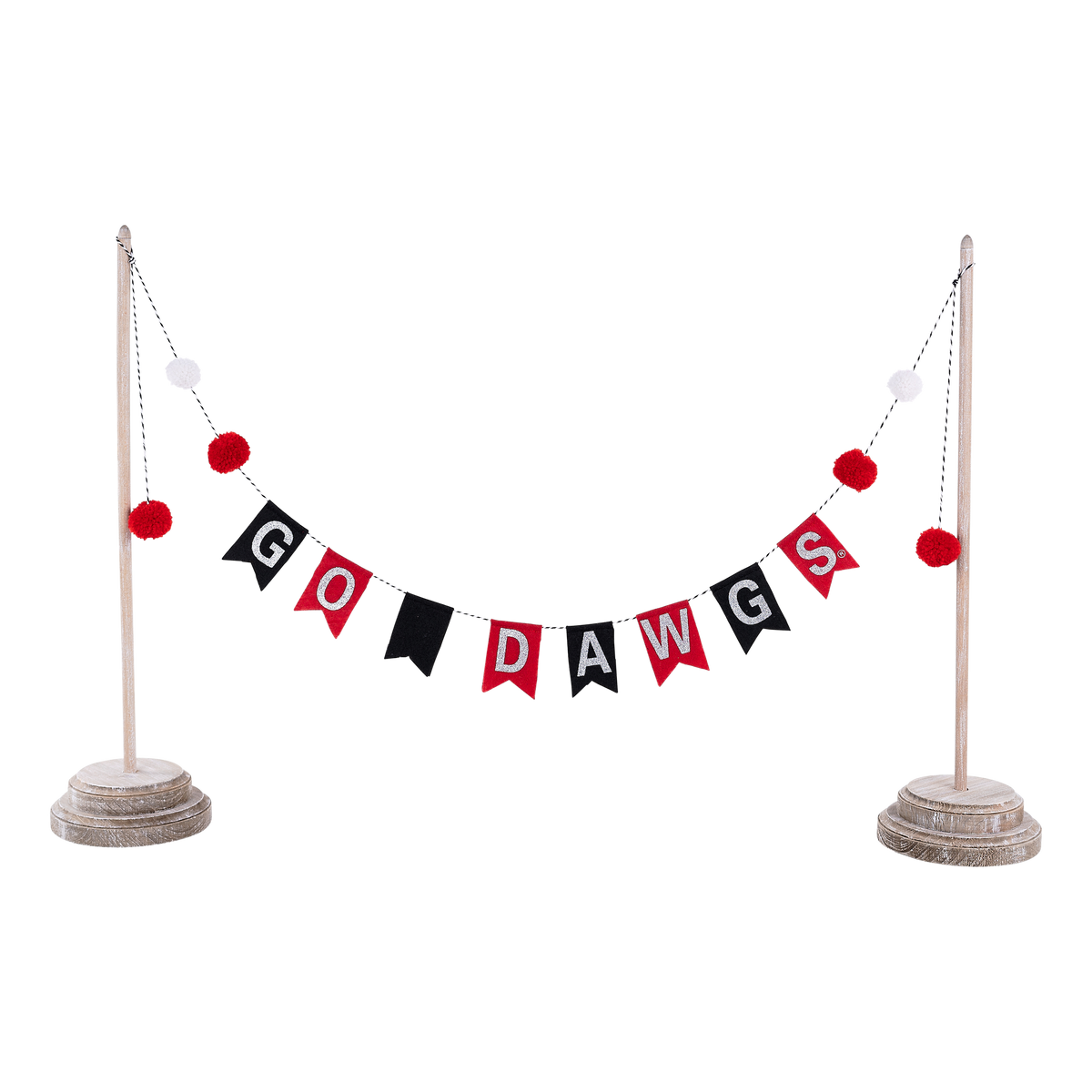 Go Dawgs Pennant Banner