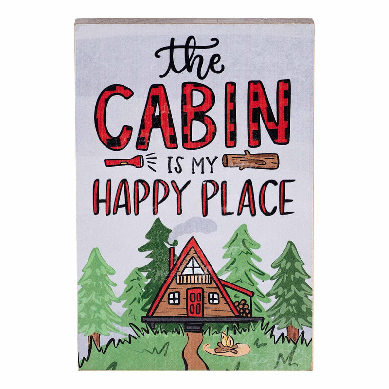 Happy Place Cabin Block - GLORY HAUS 