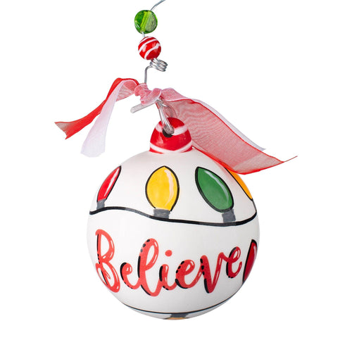 Santa Believe Ornament - GLORY HAUS 