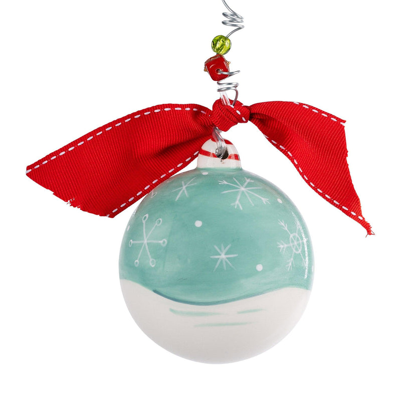 Merry Snowman Ornament - GLORY HAUS 