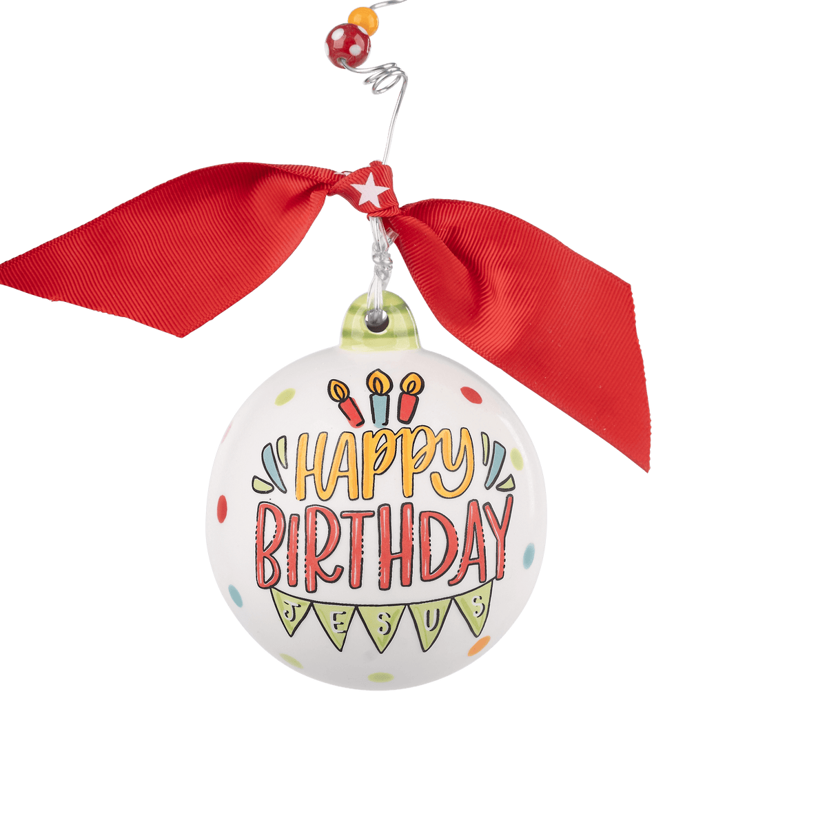 Jesus Birthday Ornament - GLORY HAUS