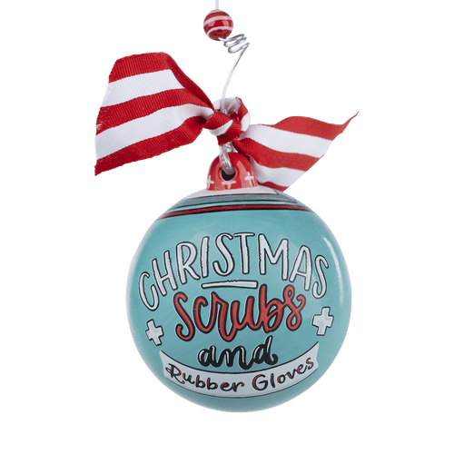 Christmas Scrubs Ornament - GLORY HAUS 