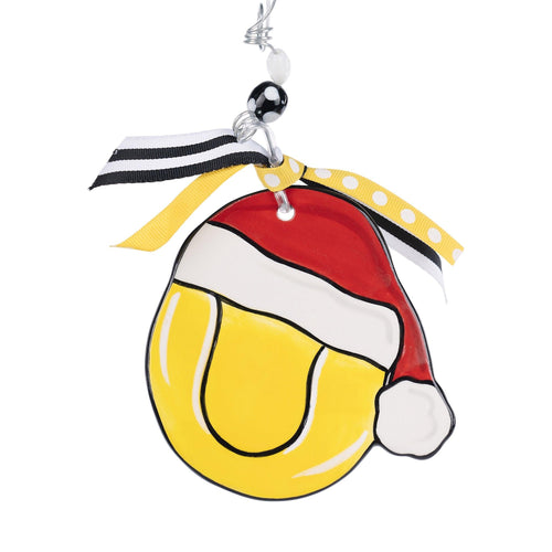 Tennis Ball Flat Ornament - GLORY HAUS 