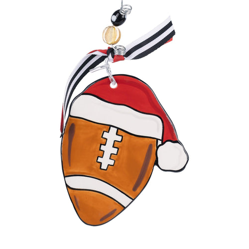 Football Flat Ornament - GLORY HAUS 