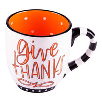Give Thanks Mug - GLORY HAUS 