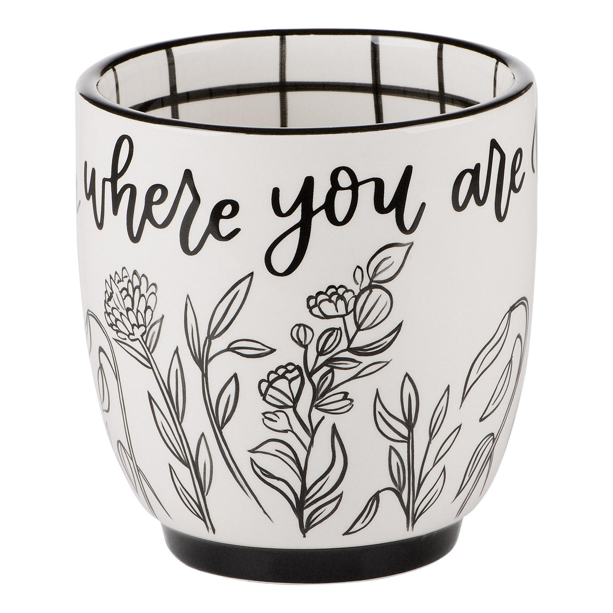 Bloom Where You Are Planted Mug - GLORY HAUS