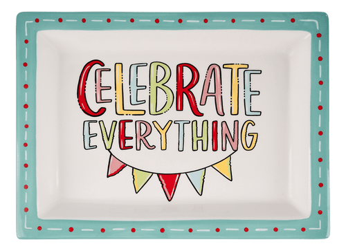 Celebrate Everything Trinket Tray - GLORY HAUS