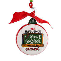 Teacher Blackboard Puff Ornament - GLORY HAUS 