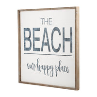 Beach is Our Happy Place Board - GLORY HAUS 