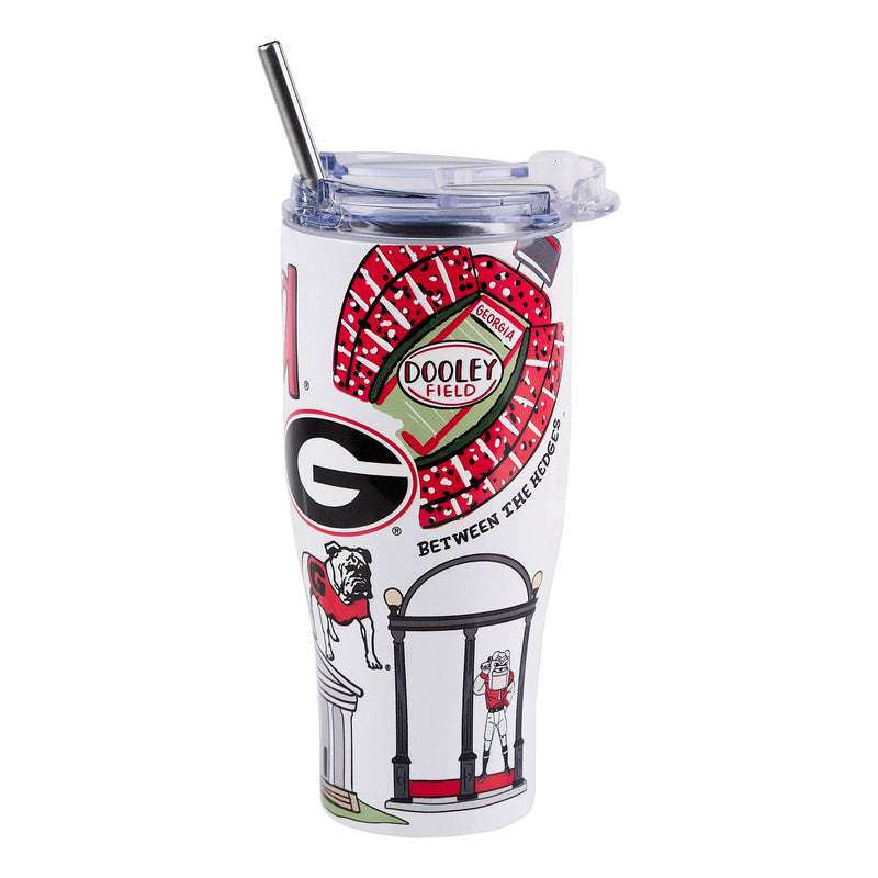Show UGA Pride Wherever You Go With Our Stainless Steel UGA