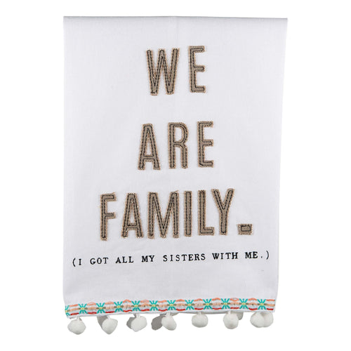 We Are Family Tea Towel - GLORY HAUS 