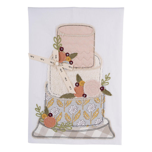 I Do Love You Wedding Cake Tea Towel - GLORY HAUS 
