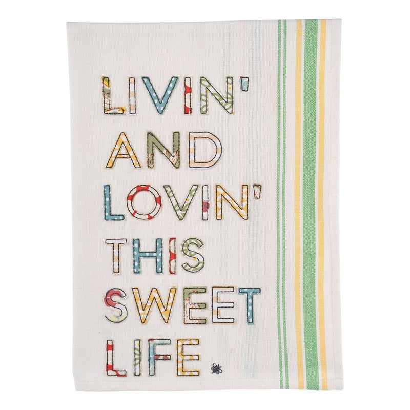 Sweet Life Tea Towel - GLORY HAUS 