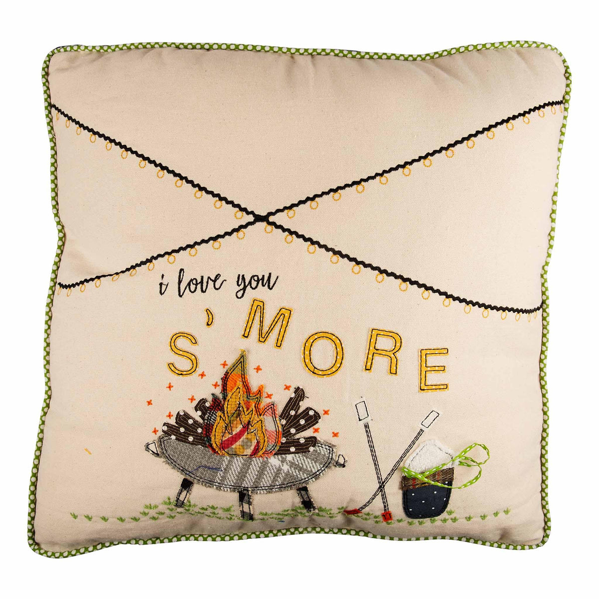 I Love You S'more Pillow - GLORY HAUS 