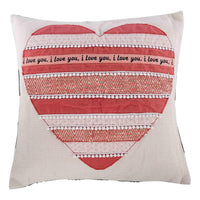 I Love You, I Love You Heart Pillow - GLORY HAUS 