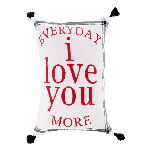 I Love You More Pillow - GLORY HAUS