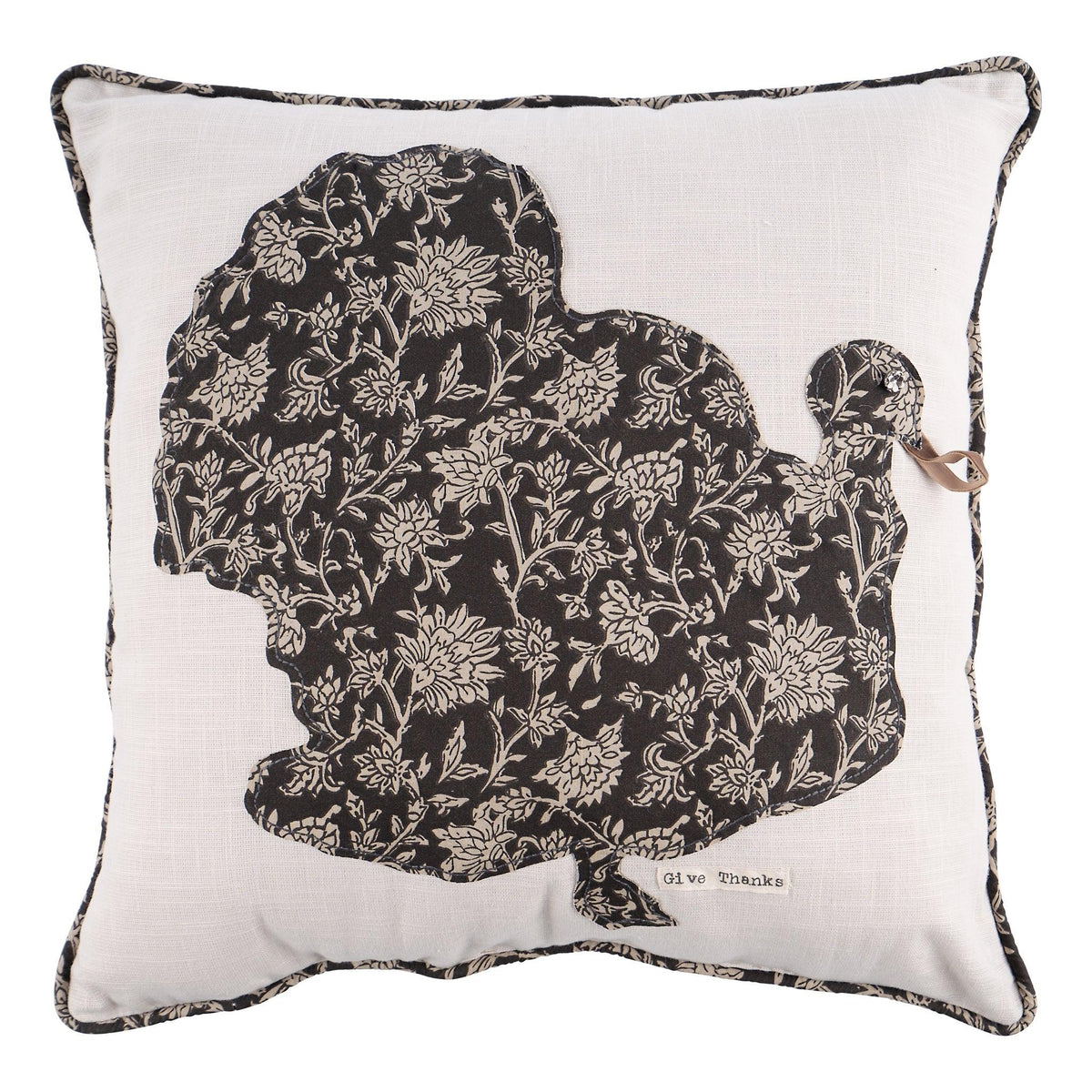 Turkey Silhouette Pillow - GLORY HAUS 