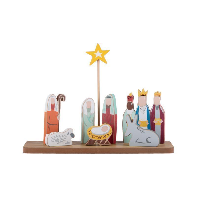 Oh Holy Night Nativity Play Set Cotton Fabric & Dual Project Patterns –  Heavenly Fabric Shop