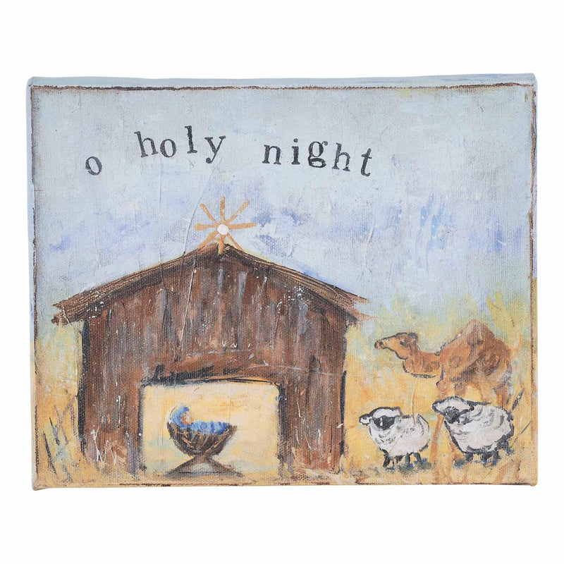 Celebrate The Oh Holy Night With Our Christmas Nativity Flat Ornament –  GLORY HAUS