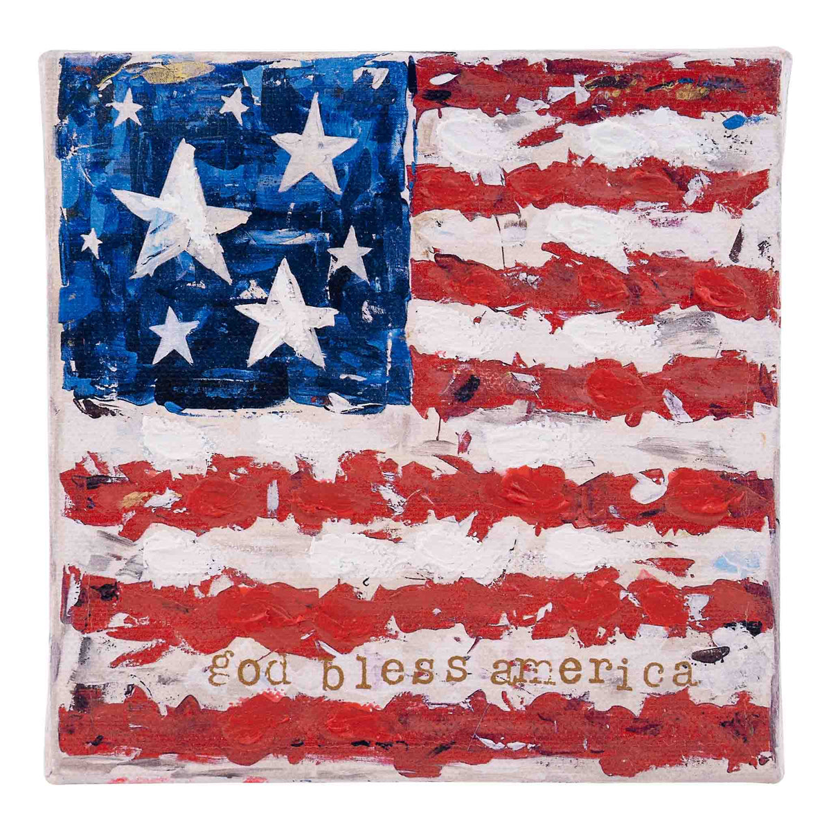 Flag Stars & Stripes Small Canvas
