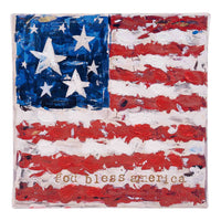 Flag Stars & Stripes Small Canvas