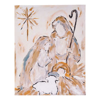 Neutral Nativity Canvas
