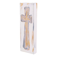 Neutral Cross Canvas