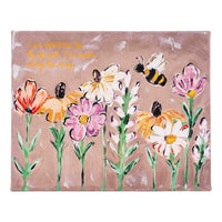 Wildflower Bee Canvas