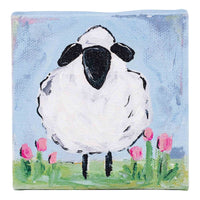 Sheep In Meadow Canvas