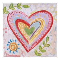 Hearts and Vines Canvas