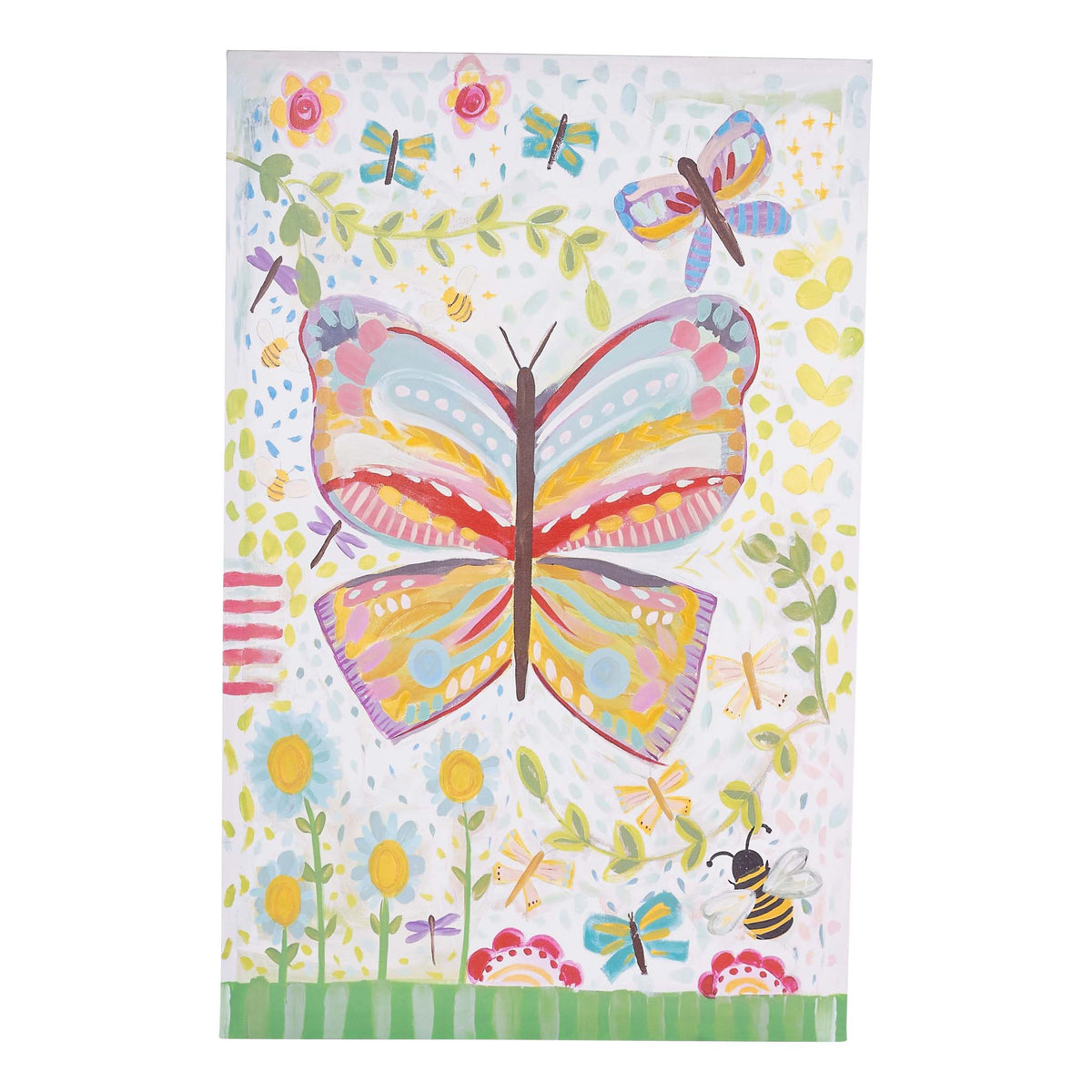 Butterfly Garden Canvas
