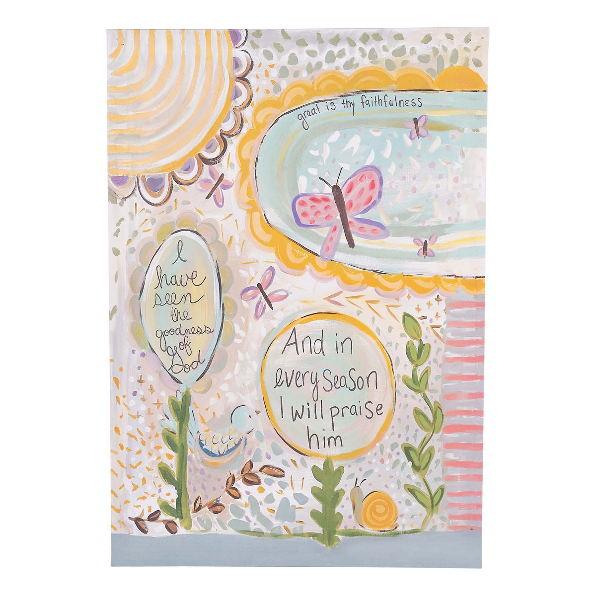 I Have Seen The Goodness of God Canvas