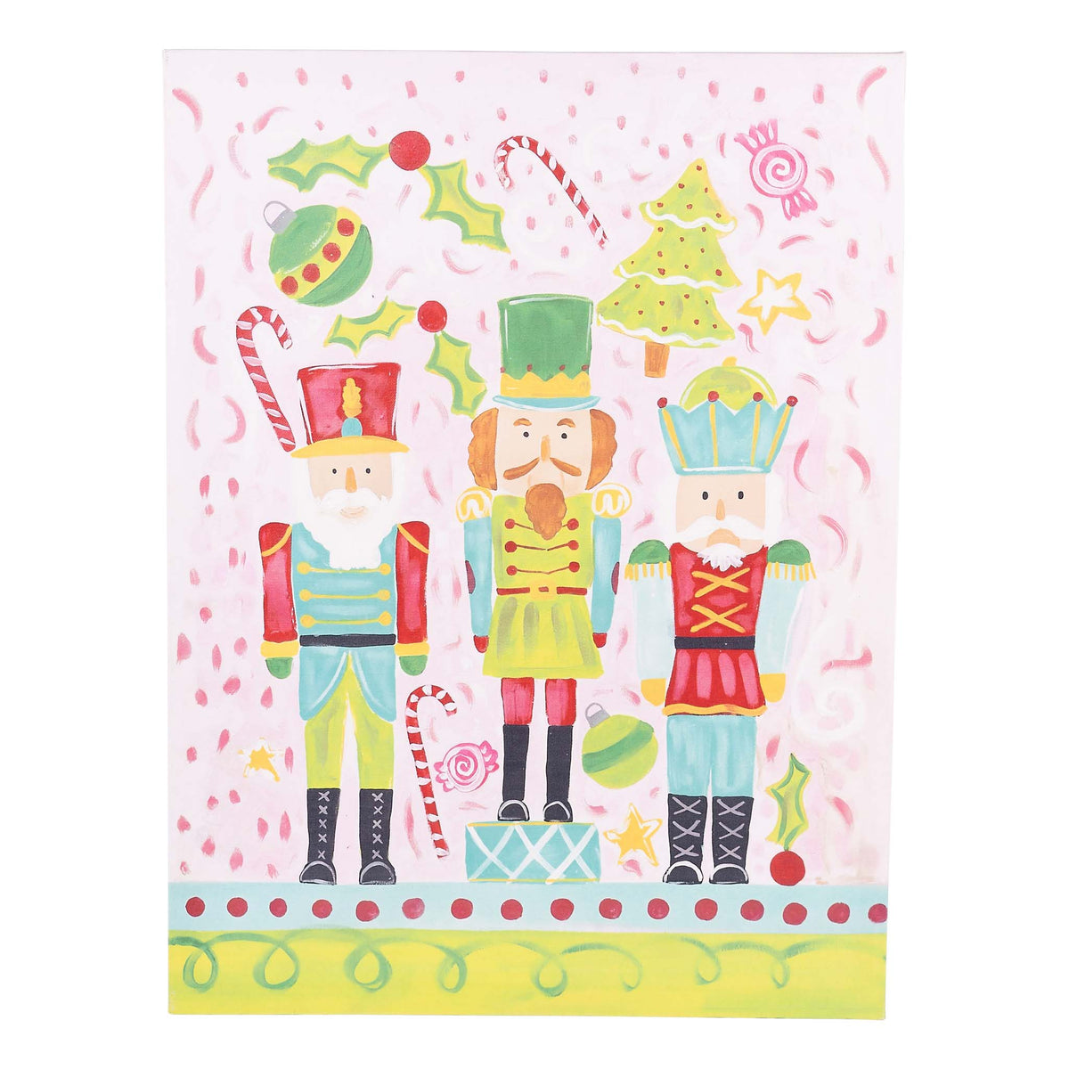 Land Of Sweets Nutcracker Canvas