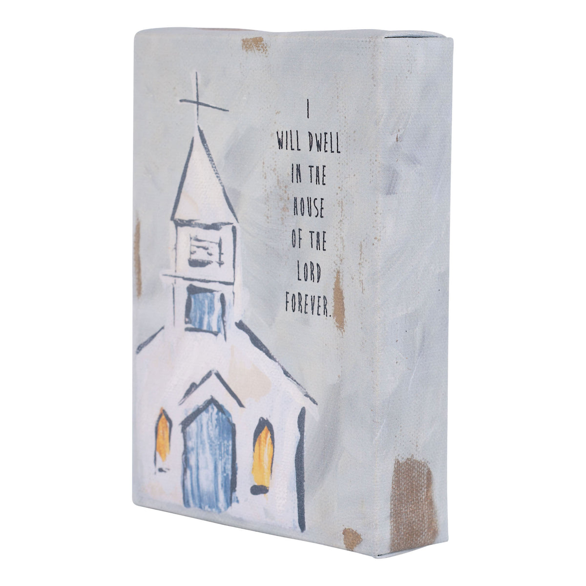 Dwell in the House of the Lord Church Canvas