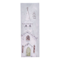 I Will Trust In the Lord Church Canvas