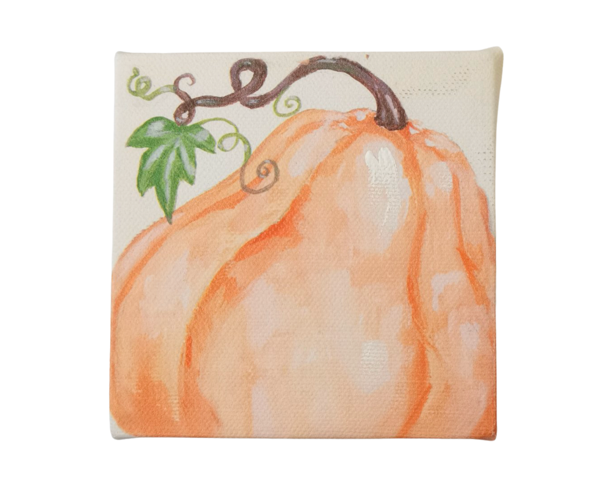 Orange Pumpkin Canvas