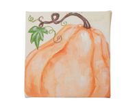 Orange Pumpkin Canvas